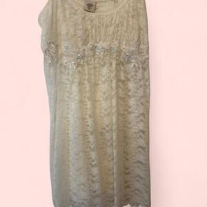 Vintage lace babydoll dress